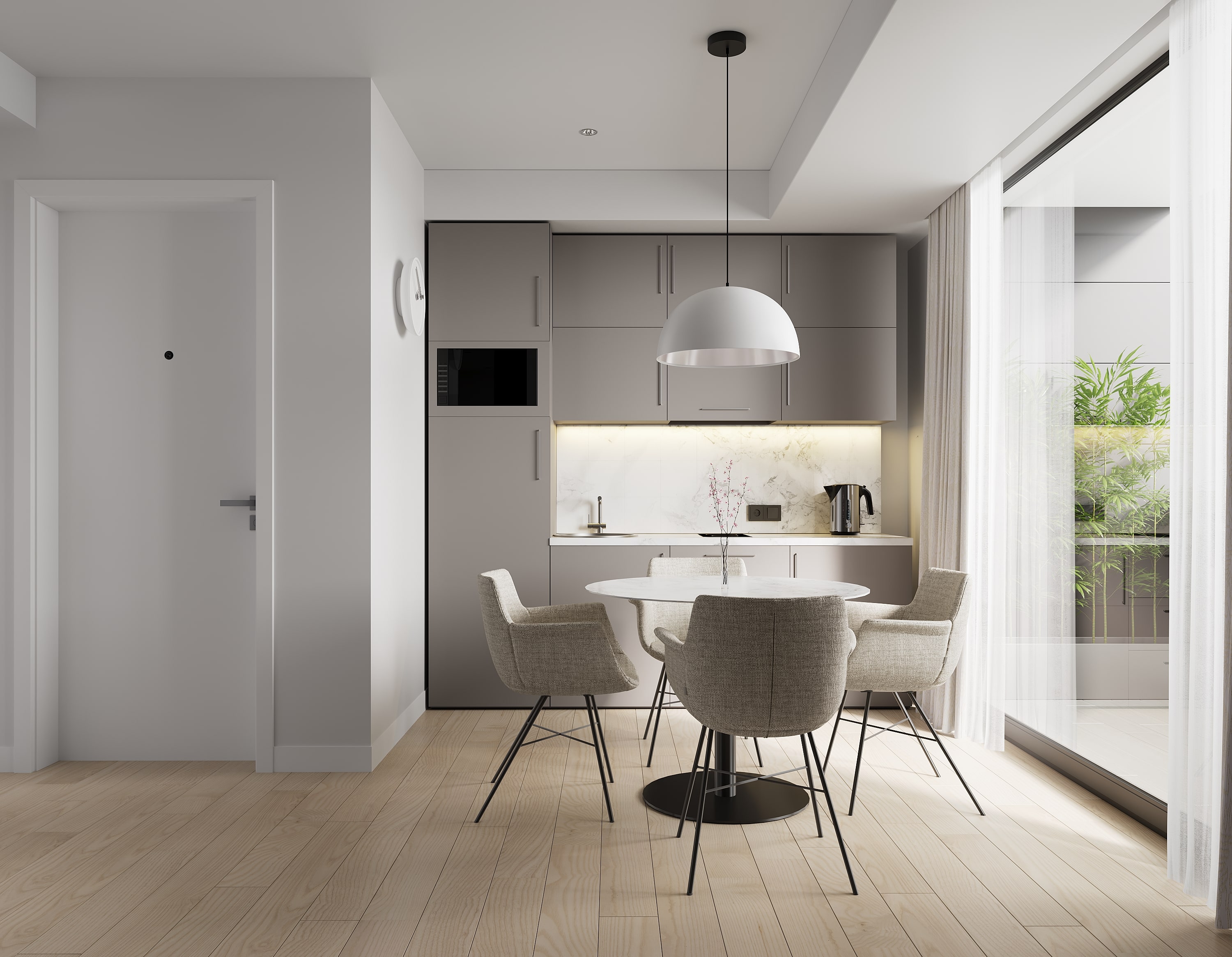 TURNKEY finish — second view